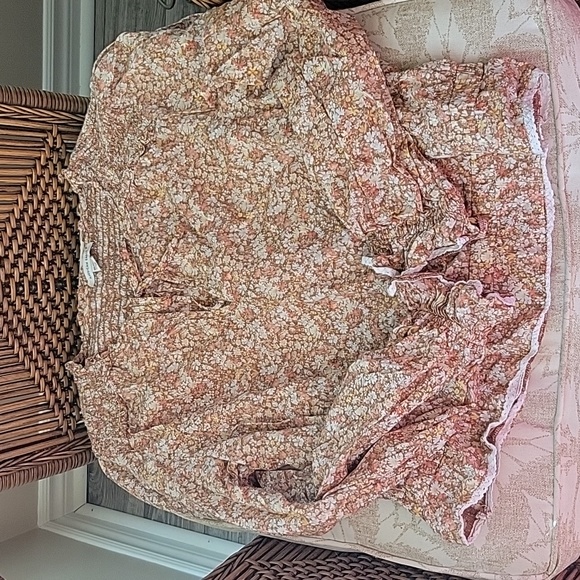 Floral American eagle top - Picture 1 of 5